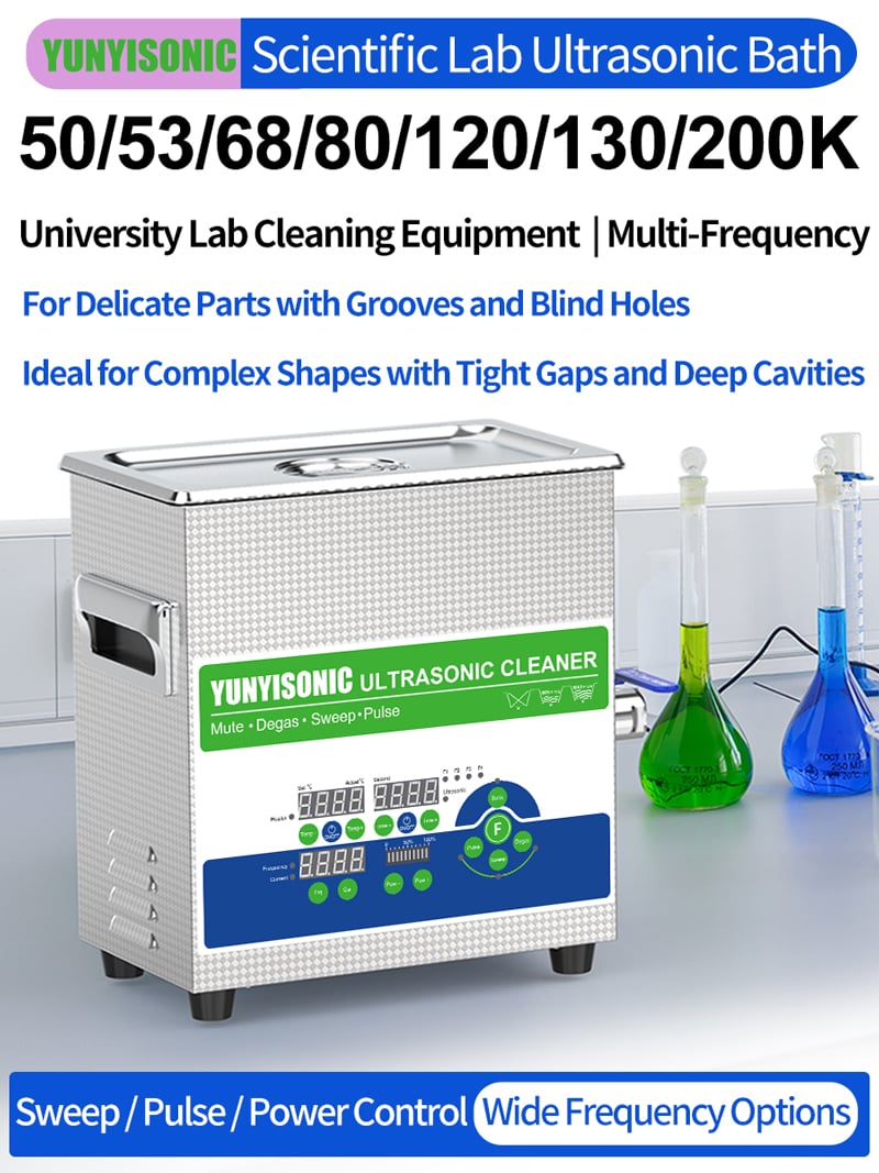 YL High Frequency Ultrasonic Bath for Lab Cleaning Introduction