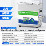 3.2L 100W 28kHz Multi-Function Laboratory-Assisted Ultrasonic Cleaner