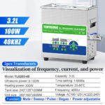 3.2L 100W 40kHz Scientific Laboratory Sonication Bath Ultrasonic