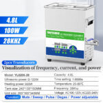 100W 28kHz Yunyisonic Advanced Laboratory Ultrasonic Cleaner