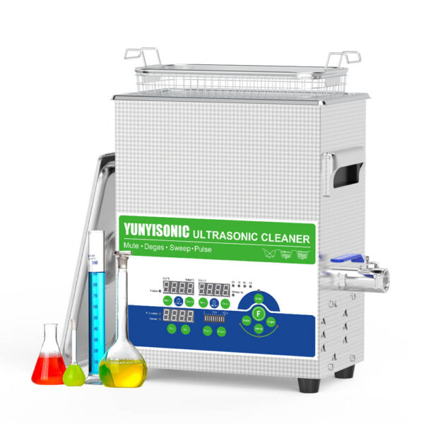 4.5L 68kHz ultrasonic cleaning machine for chemical reaction assistance