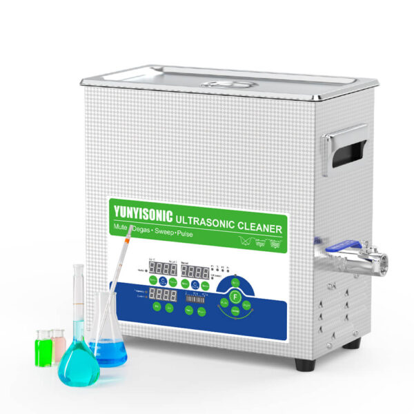 6.5L Sound Reduction Pulse Function Ultrasonic Bath Sonicator