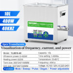 10L 400W 40kHz Yunyisonic Laboratory Multi-Function Ultrasonic Cleaner