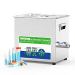 10L Triple Frequency SUS304 Noise Reduce Ultrasonic Cleaning Mixing Machine
