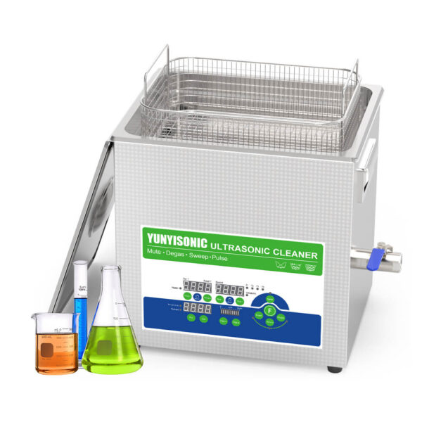 10L 400W ultrasonic cleaning machine for chemical reaction assistance