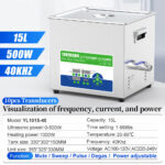 15L 500W 40kHz Yunyisonic Laboratory-Assisted Ultrasonic Bath Cleaning System