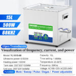 15L 500W 68kHz Yunyisonic Multi-Function Ultrasonic Separating & Cleaning Machine