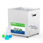 19L Dual-Frequency Ultrasonic Cleaner 80/120kHz with Low Noise Pulse Sweep Degas & Adjustable Power for Thorough Precision Cleaning - Image 3