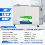 30L Scientific Ultrasonic Bath 500W Power Adjustable