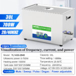30 Liter Capacity Multi-purpose 28/40KHZ Lab Ultrasonic Bath