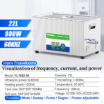22L 500W 68Khz Yunyisonic Scientific Ultrasonic Cleaner Accelerate Chemical Reactions