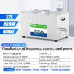 22L 800W 80kHz Sonicator Bath Ultrasonic for sample preparation
