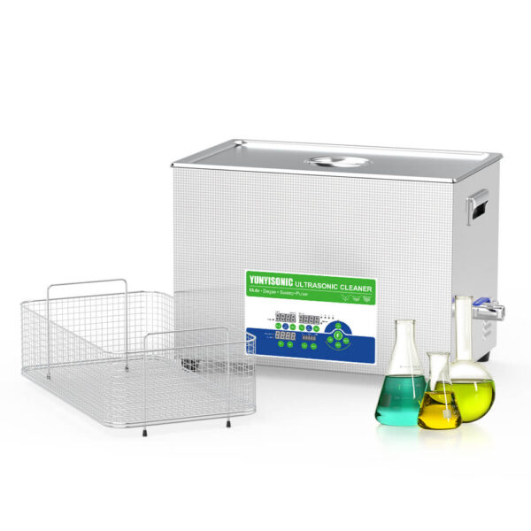 30L Industrial Ultrasonic Cleaner 40/80/120kHz 800W Power Adjustable & Digital Control & Noise Reduce | China Supplier OEM Factory