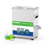 4.8L 200kHz Ultrasonic Cleaner for Semiconductor Wafers, Microchips & MEMS | Adjustable Power Sweep Degas SUS304 Material - Image 3