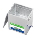 14L 200kHz Ultrasonic Cleaner for Microchips Microoptics | China Supplier Digital Ultrasonic Bath with Low Noise Degas Sweep Pulse Mode - Image 4