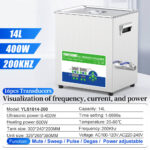 YLS1614-200 14L 200kHz Ultrasonic Cleaner Specifications