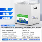 YLS2019-200 19L 200kHz Ultrasonic Cleaner Specifications