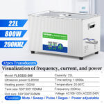 YLS3222-200 22L 200kHz Ultrasonic Cleaner Specifications