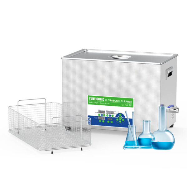 30L 200kHz Digital Ultrasonic Cleaner for Semiconductor Wafers | High Frequency Ultrasonic Bath, China OEM Lab Equipment Supplier