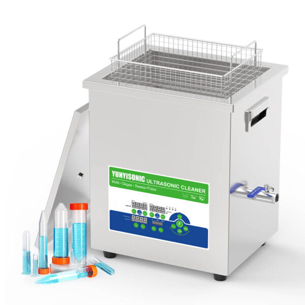 Yunyisonic laboratory 14L 400W 25kHz ultrasonic assisted separation equipment front view