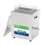 14L 400W 25kHz ultrasonic washing system with assisted emulsifying separating top view