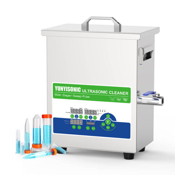 4.8L 200W 20kHz ultrasonic assisted system with homogenization and cleaning view in lab setting
