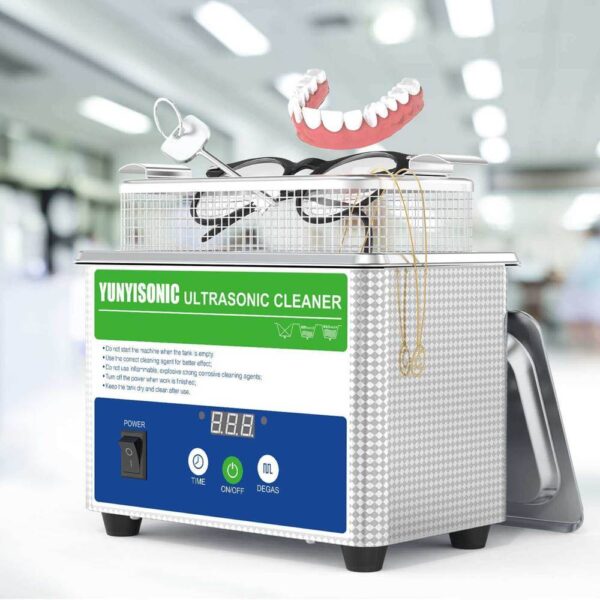 800ml Mini Digital Jewelry Cleaner Ultrasonic