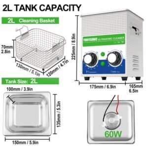 2L 60W Ultrsonic Cleaner Stucture View