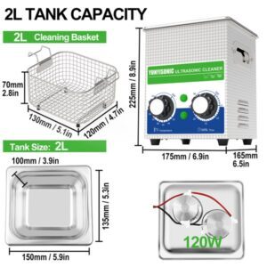 2L 120W Ultrsonic Cleaner Stucture View