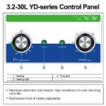 Yunyisonic Ultrasonic Cleaning Machine for Resin Prints Control Panel
