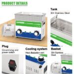 Additive Manufacturing Ultrasonic Print Heads Cleaner 180W