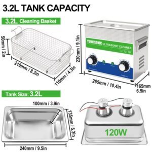 Additive Manufacturing Ultrasonic Print Heads Cleaner 3.2L