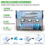 180W Ultrasonic Print Heads Cleaner Cleaning Effect