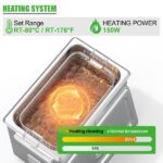 Heating Plate Ultrasonic Print Heads Cleaner