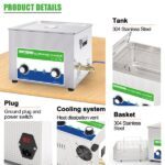 360W 15L Aerospace Ultrasonic Cleaner with Drain valves