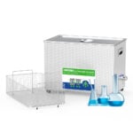 Power Adjsutable 25/50/80/120kHz 30L Multi Mode Ultrasonic Lab Cleaner