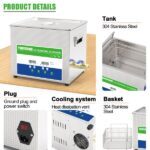 Desktop ultrasonic cleaning machine SUS304 tank for automotive repair shops