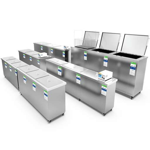 Multi-tank ultrasonic cleaning machine