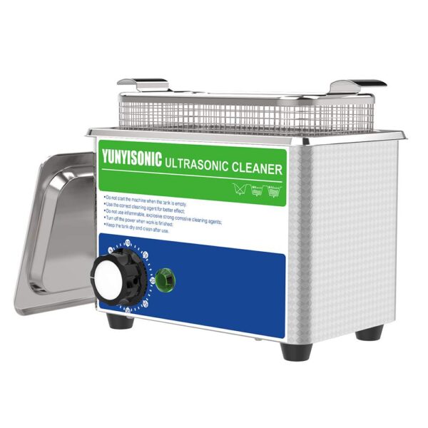 Ultrasonic Dental Cleaner for Watches Small Metal Parts with Timer Dial Knob
