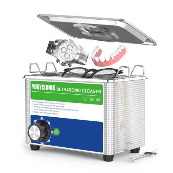 110V 220V Ultrasonic Machine Cleaning Jewelry Rings False Teeth Coin Autoparts
