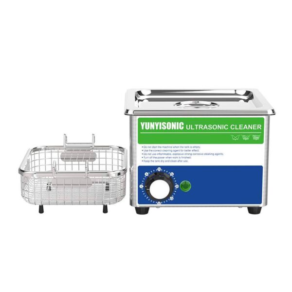 Timer Dial 1.3L Watchband Ultrasonic Cleaning Machine Jewelry Ring Eyeglasses Fuel Injectors