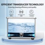 1.3L Eco Digital Spectacle Ultrasonic Cleaner for Brass Wristwatch Removes Grease Wax