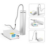 Immersion Ultrasonic Vibration Transducer Rod Assisted Emulsion Extraction Cleaning