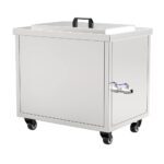 Reliable industrial ultrasonic cleaner with durable sus304 stainless steel tank