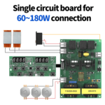 40kHz 60/120/180W Ultrasonic Cleaning Machine Drive Board Digital Control for DIY Ultrasonic Machine