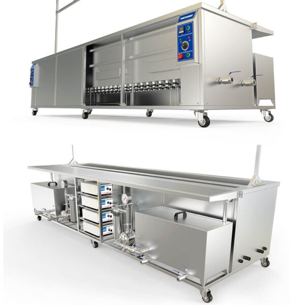 Window Blind Ultrasonic Cleaning Machine with Washing and Rinse Tank