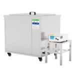 SUS304 ultrasonic cleaner 2400W power for deep degreasing of marine, aerospace, and industrial metal parts