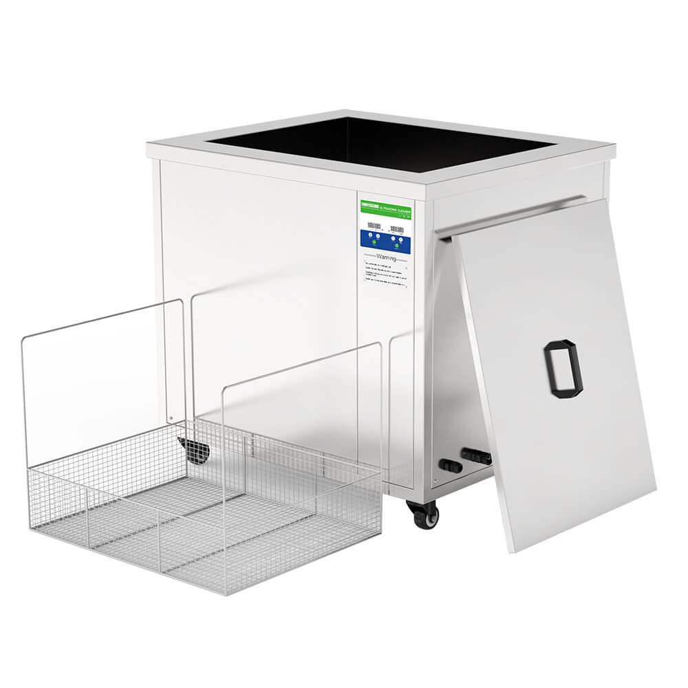 SUS304 ultrasonic cleaner 2400W power for deep degreasing of marine, aerospace, and industrial metal parts SUS304 ultrasonic cleaner 2400W power for deep degreasing of marine, aerospace, and industrial metal parts