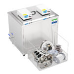 264L 28/40KHZ Industry Ultrasonic Cleaner for Precision Lab Instruments, Metal Parts & Mold Cleaning with External Generator