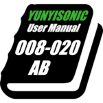 Yunyisonic YA008/013/020AB Ultrasonic Cleaner User Manual
